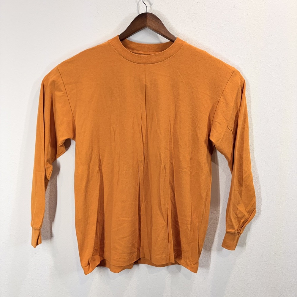 Vintage Sunbelt Sportswear Shirt Mens Large Long Sleeve Made USA 50/50 90s